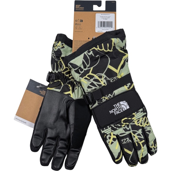 The North Face Montana DryVent Ski Gloves - Womens Size XL Blk / Multi #48495-D2 - Picture 1 of 1